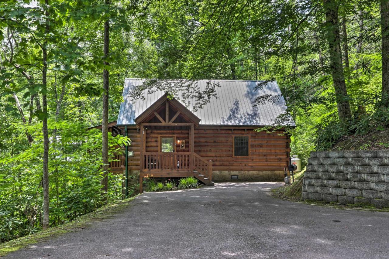 Gatlinburg Mountainside Escape With Deck And Hot Tub! Villa ภายนอก รูปภาพ