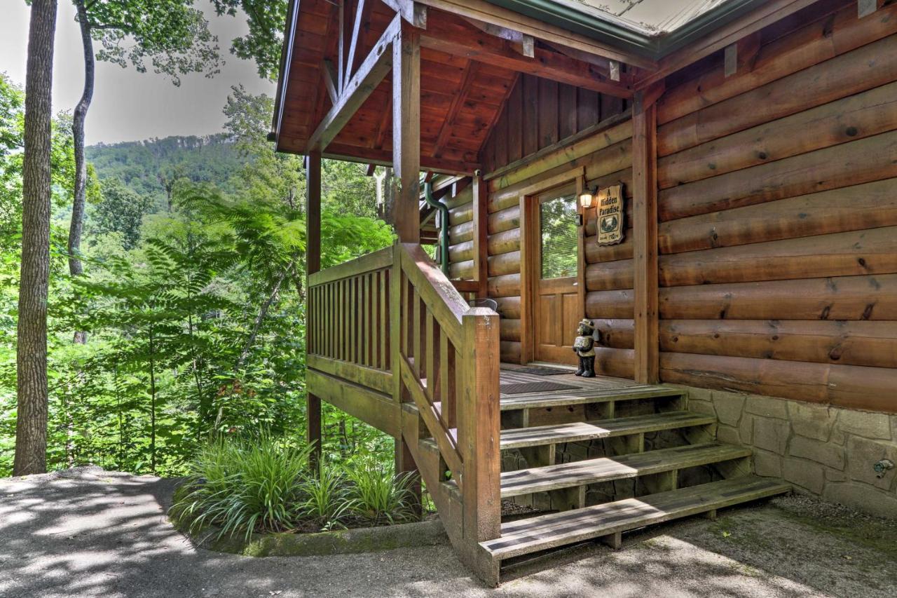 Gatlinburg Mountainside Escape With Deck And Hot Tub! Villa ภายนอก รูปภาพ